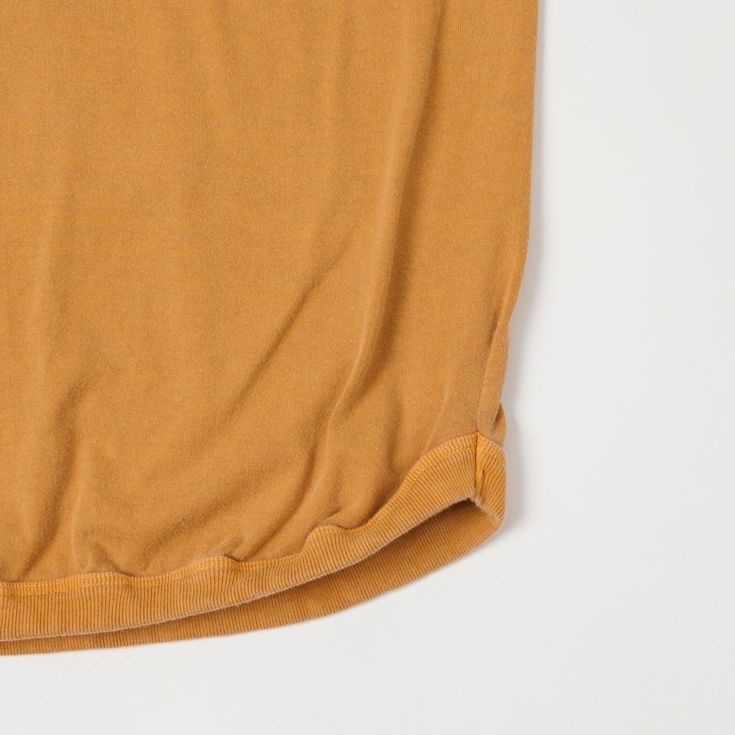 FULLCOUNT 5222 Flat Seam Heavyweight T-Shirt - Saffron