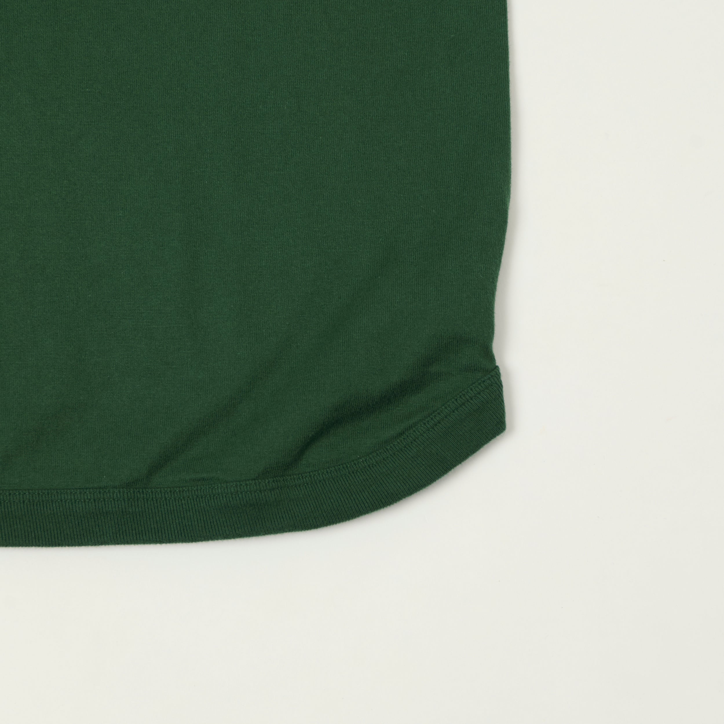FULLCOUNT 5222 Flat Seam Heavyweight T-Shirt - Dark Green