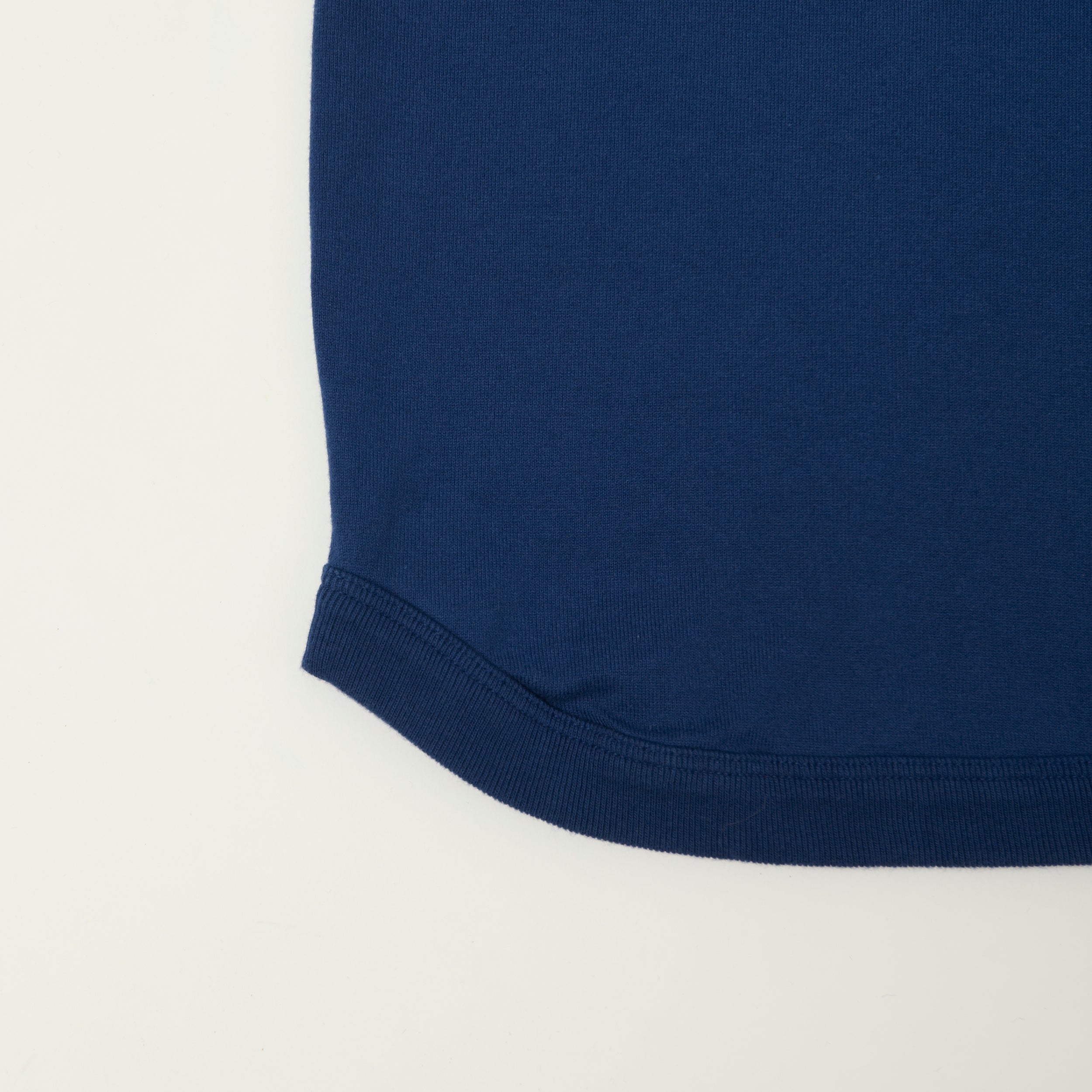 FULLCOUNT 5222H Flat Seam Heavyweight Henley - Navy