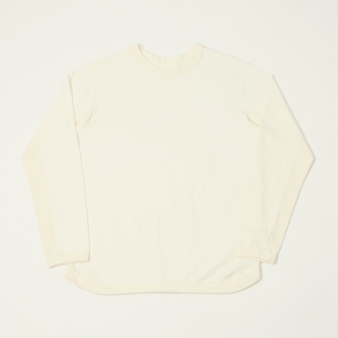 FULLCOUNT 5222L Flat Seam Heavyweight T-Shirt - White