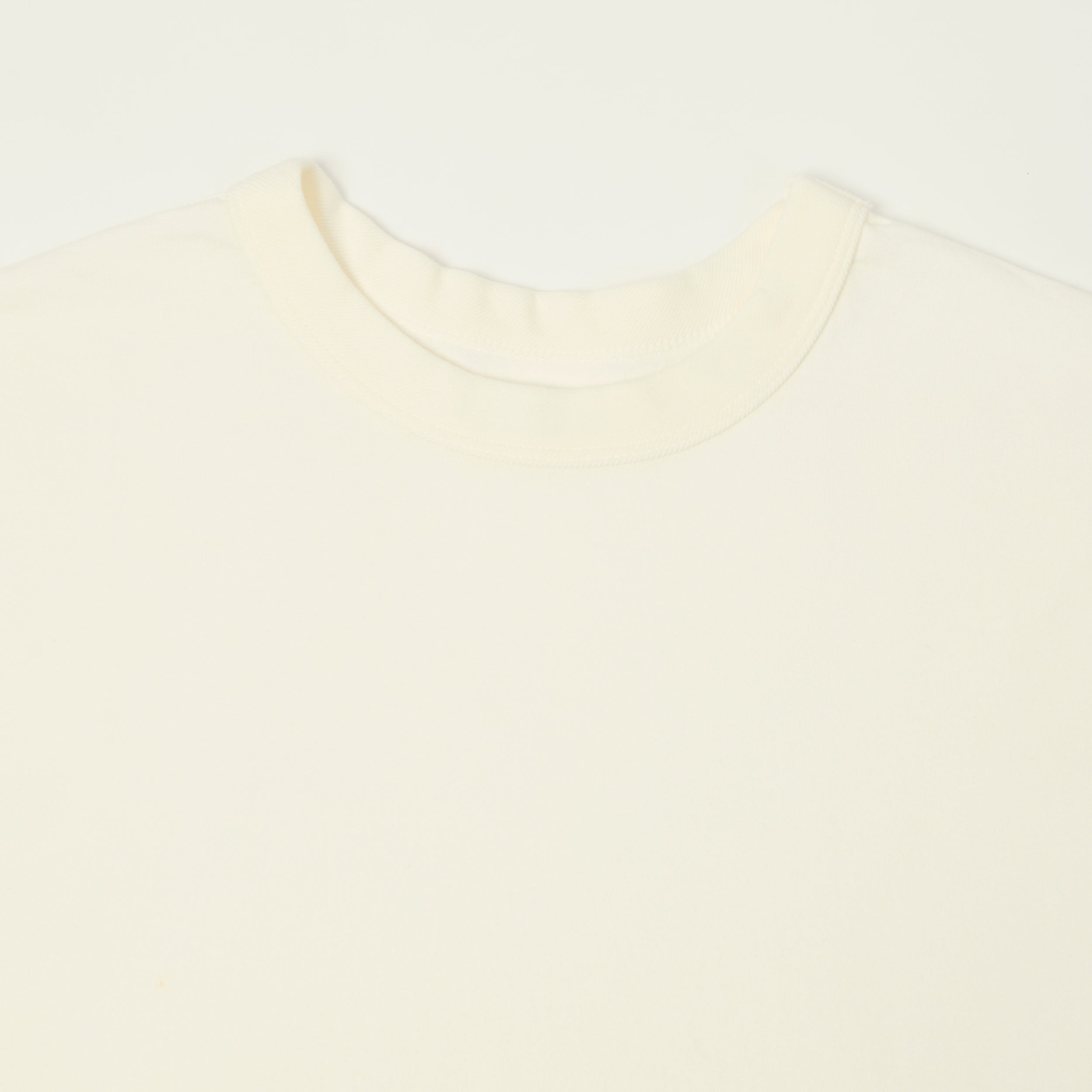 FULLCOUNT 5222L Flat Seam Heavyweight T-Shirt - White