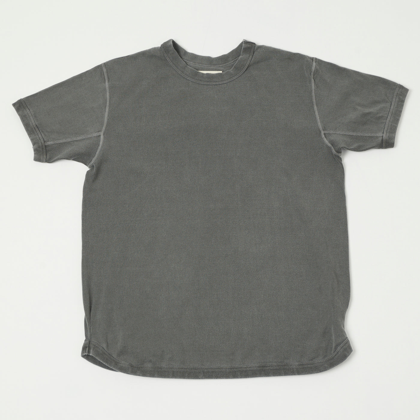 FULLCOUNT 5222 Flat Seam Heavyweight T-Shirt - Black