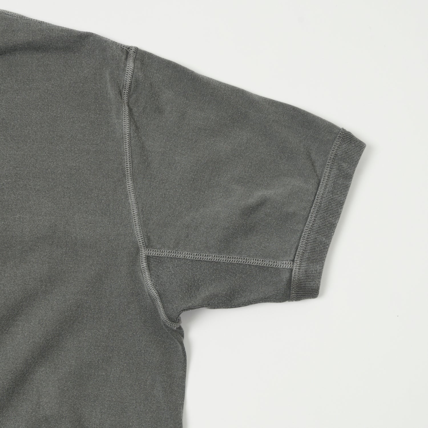 FULLCOUNT 5222 Flat Seam Heavyweight T-Shirt - Black