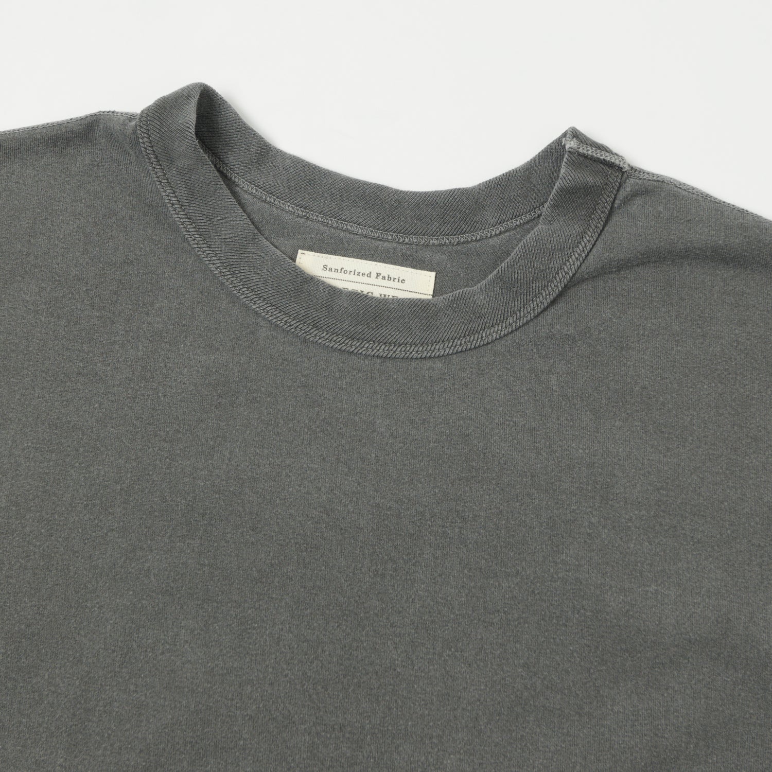 FULLCOUNT 5222 Flat Seam Heavyweight T-Shirt - Black