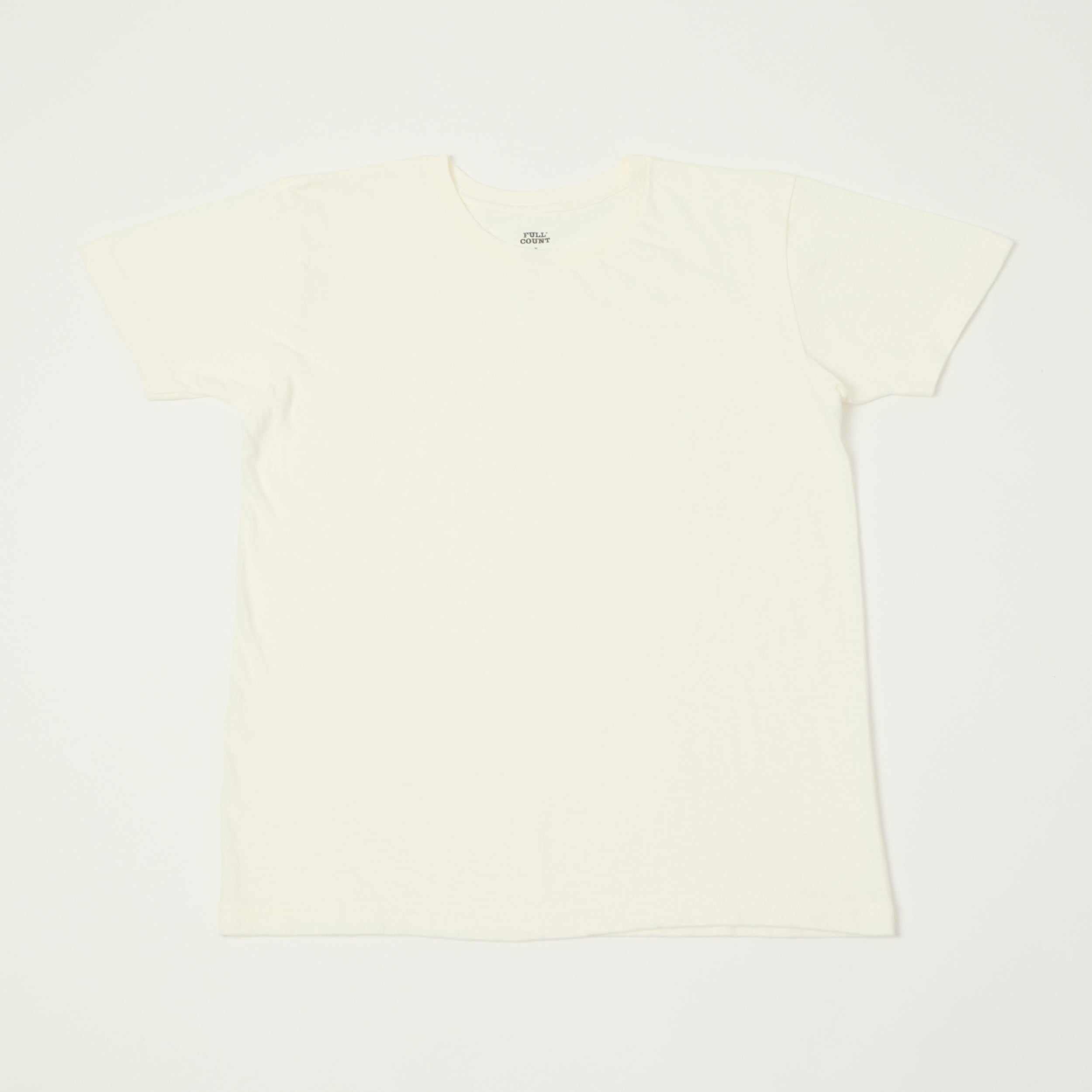 FULLCOUNT 5503 Classic Crew Neck 2 Pack - White