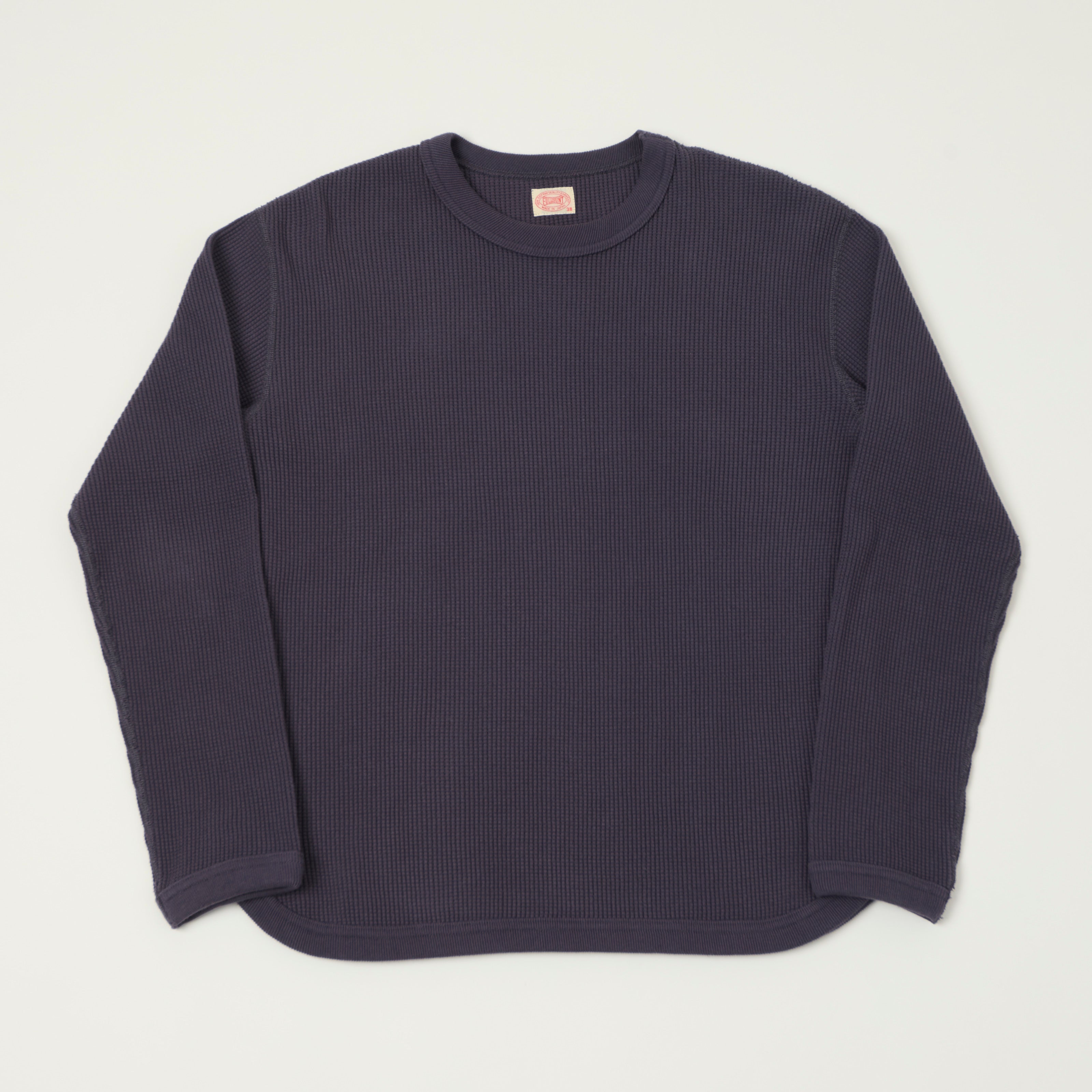 Warehouse & Co 4107 Panel Border T-Shirt - Navy/Off White/Red