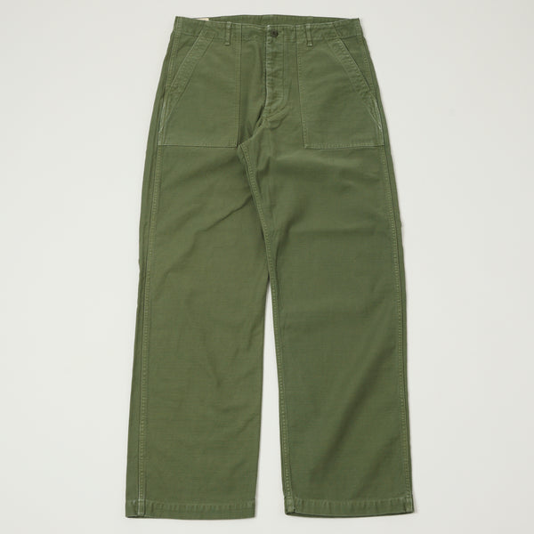 Full Count 1992-24A Utility Trouser -OD Green