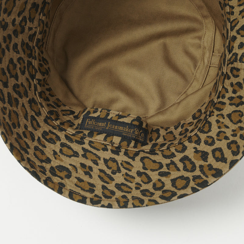 Full Count 6020-2 Leopard Bucket Hat - Leopard