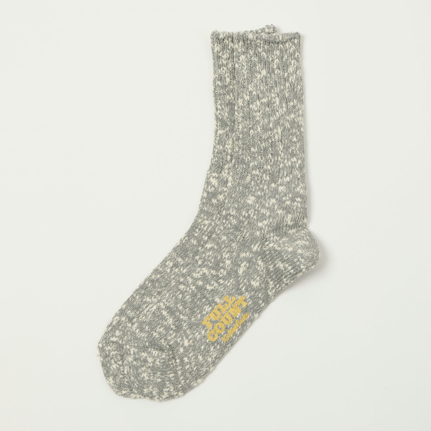 FULLCOUNT 6110 Slub Sock - Heather Grey