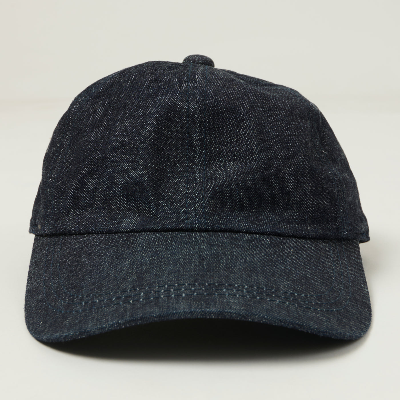 FULLCOUNT 6209 Six Panel Denim Baseball Cap - One Wash