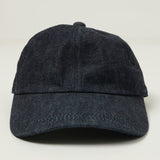 Full Count 6209 Six Panel Denim Baseball Cap - One Wash