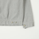 Full Count 2102G 'Sweat' 12oz Type II Denim Jacket - Grey