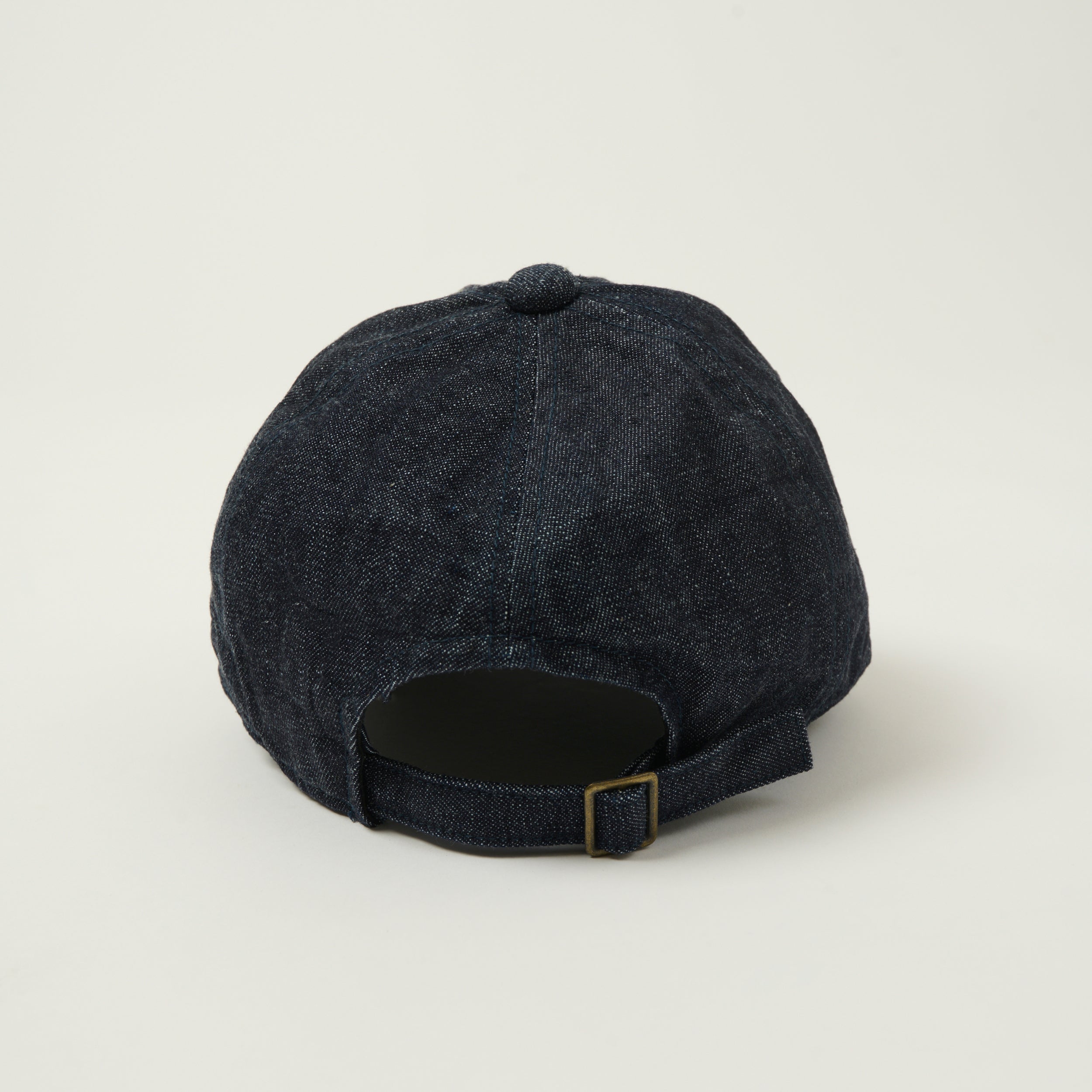 FULLCOUNT 6770 Six Panel 'FULL' Denim Baseball Cap - One Wash