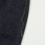 Full Count S0105-24 'Unskilled Worker' 'WWII' Loose Straight Jean - Rinsed