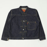 Full Count S2107-24 'Unskilled Worker' 'WWII' Type I Denim Jacket - Rinsed