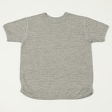 Full Count 5222-HG Flat Seam Heavyweight S/S Raffy Tee - Heather Grey