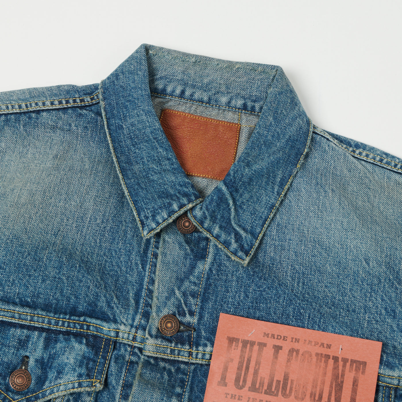 FULLCOUNT 2101 13.7oz Type III Denim Jacket - 'Dartford' Wash