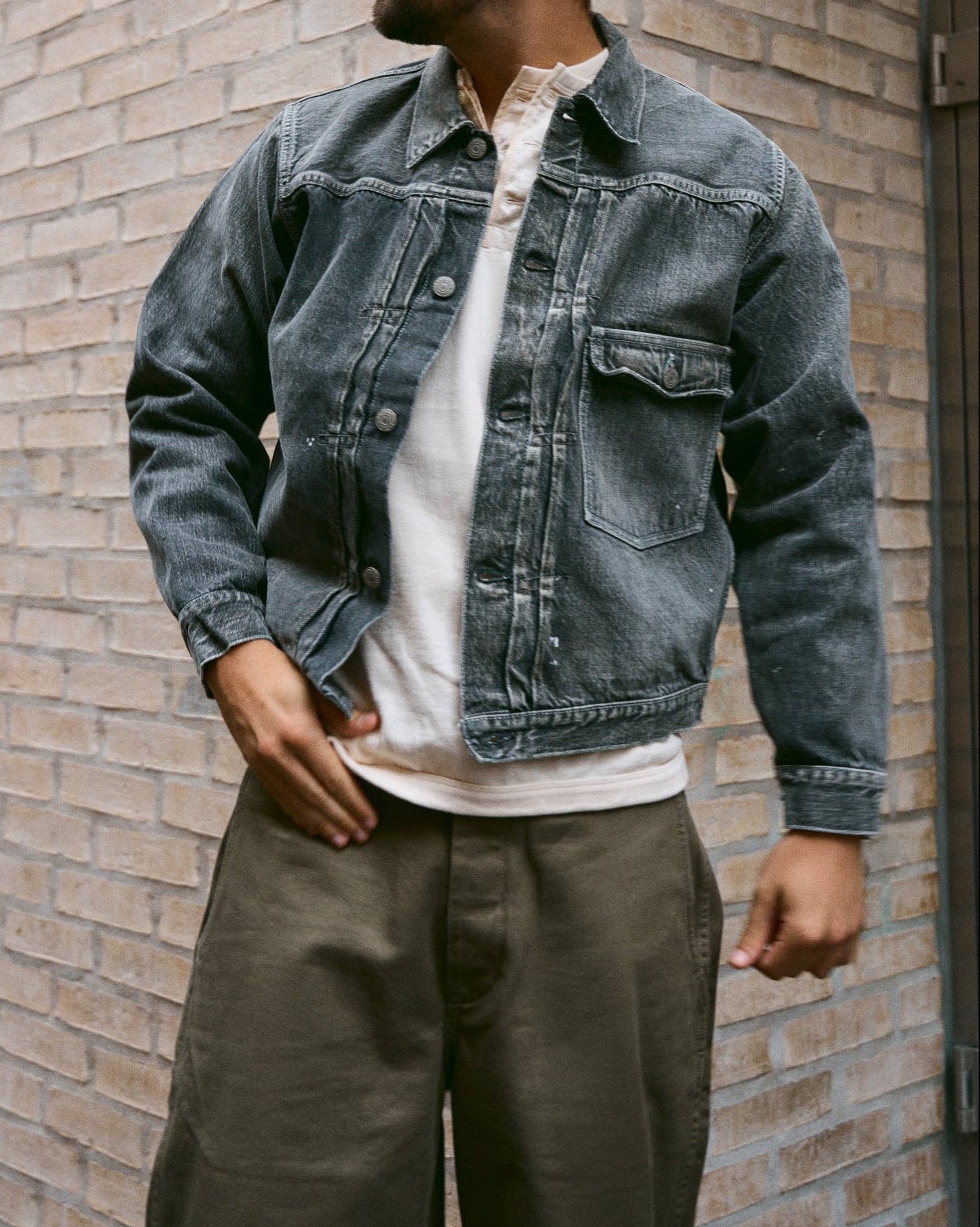 Buzz Rickson's x William Gibson Chambray Work Shirt - Black – SON