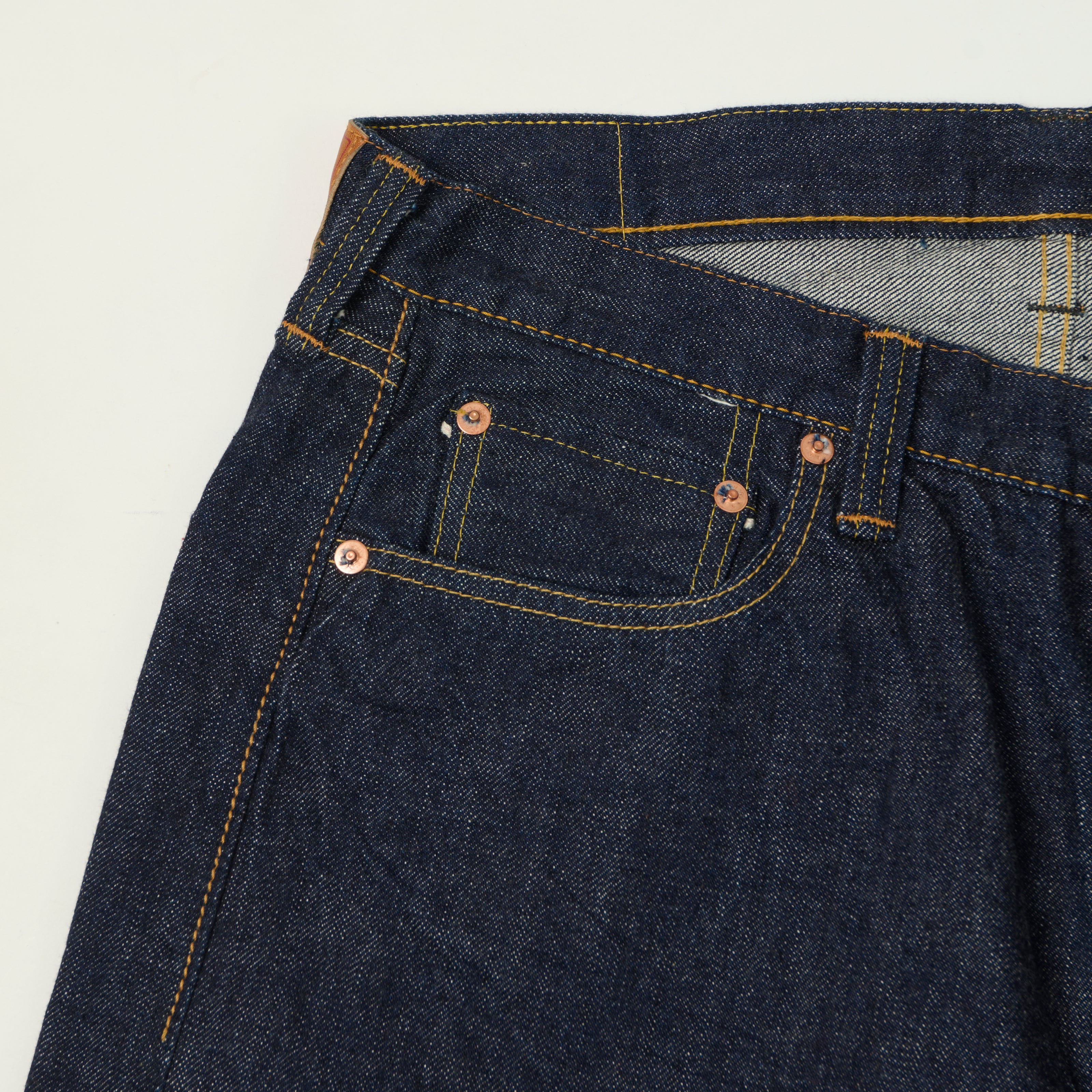 FULLCOUNT 1137 Duke III Extra Wide Straight Jean - One Wash
