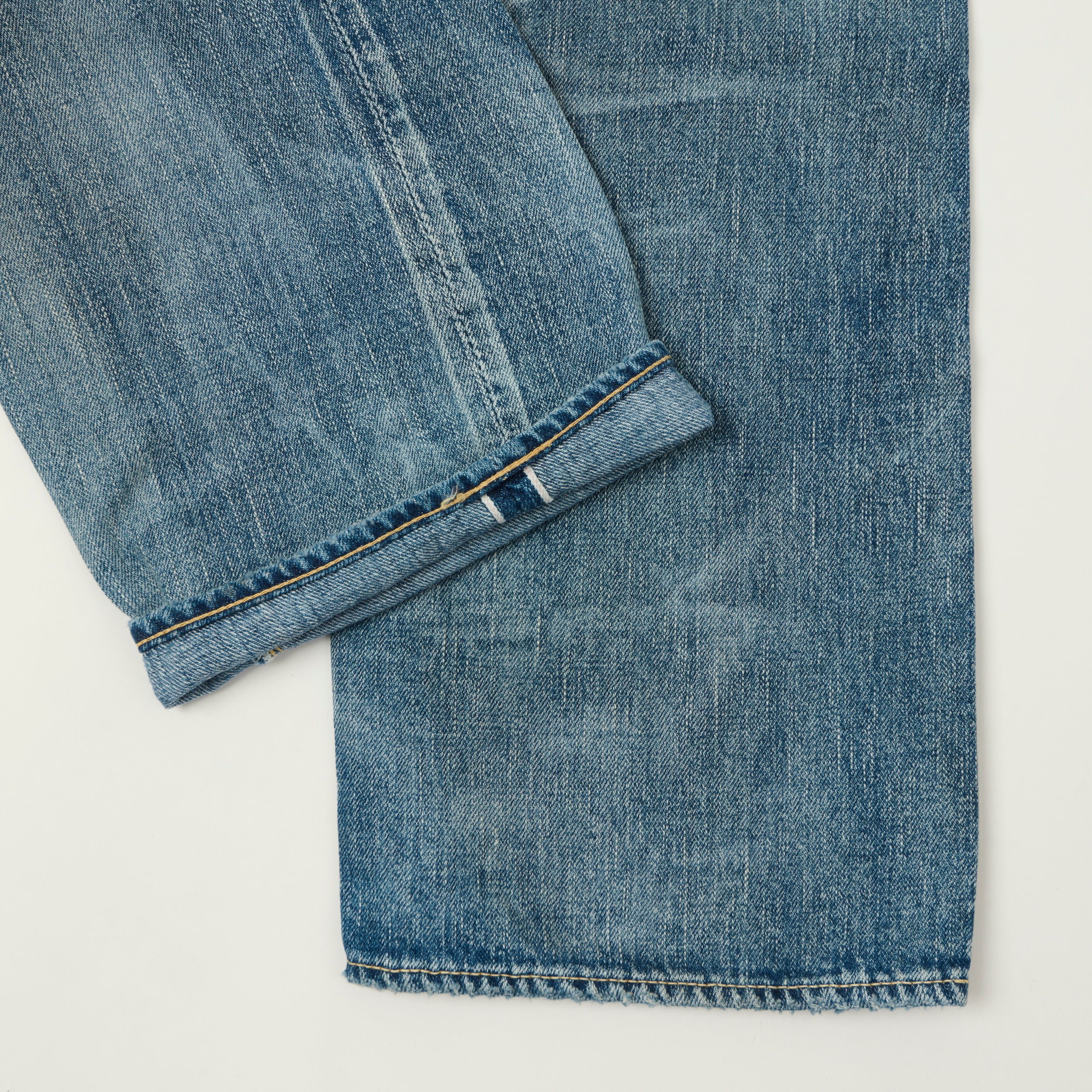 FULLCOUNT S0105SS 11.5oz WWII Model Wide Straight Jean - 'Master of Reality' Wash