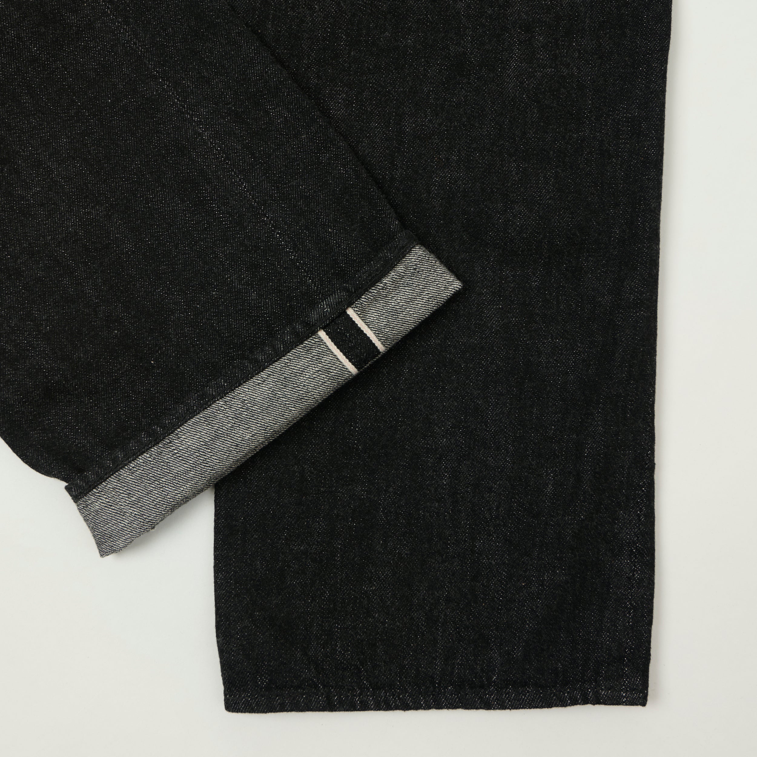 FULLCOUNT S0105 11.5oz WWII Model Wide Straight Jean - Black