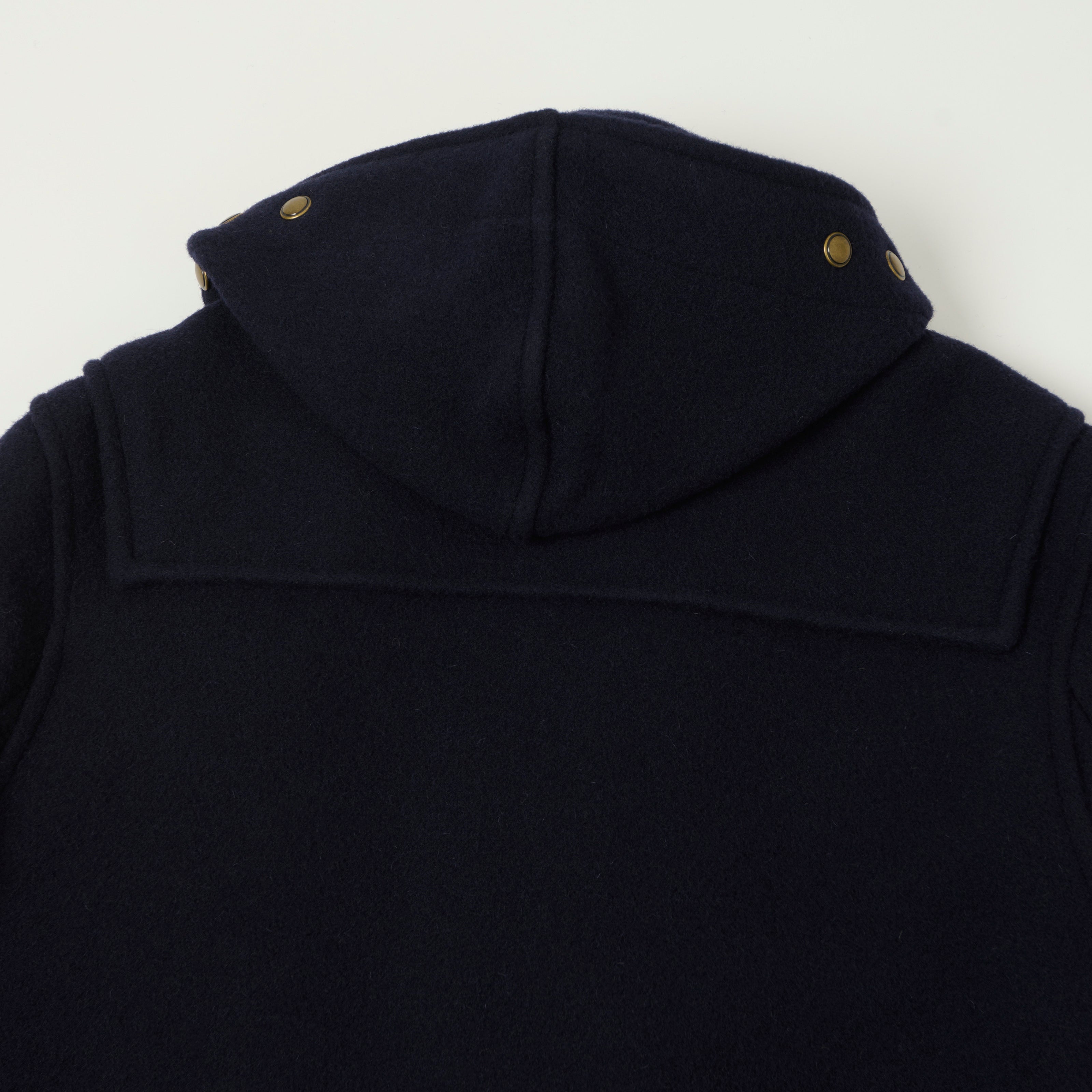 Gloverall Original 'Monty' Wool Duffle Coat - Navy