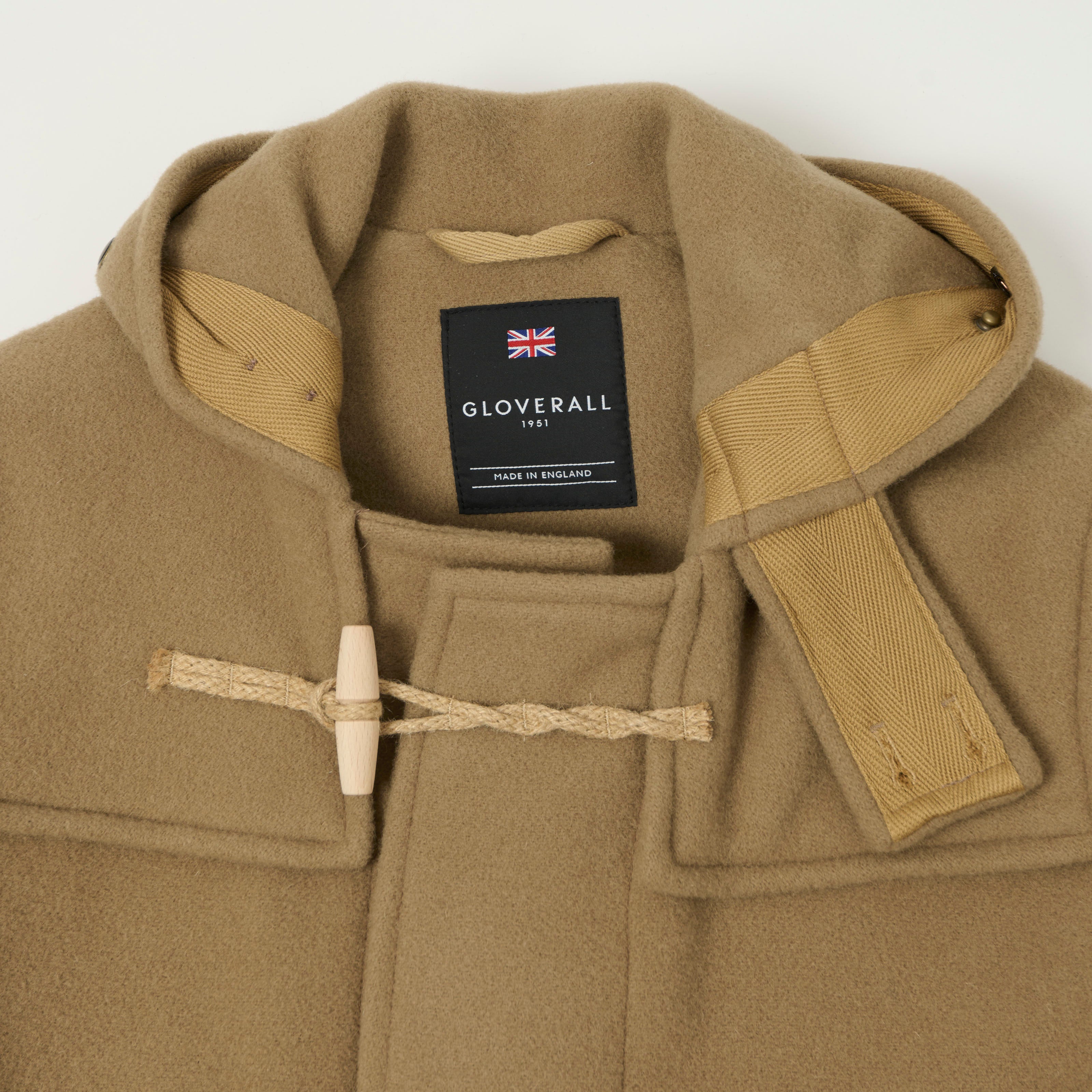 Gloverall Original 'Monty' Duffle Coat - Camel