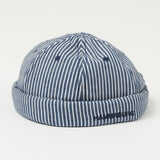 Hammaburg 8821701-622 Cotton Docker Hat - Hickory Stripe