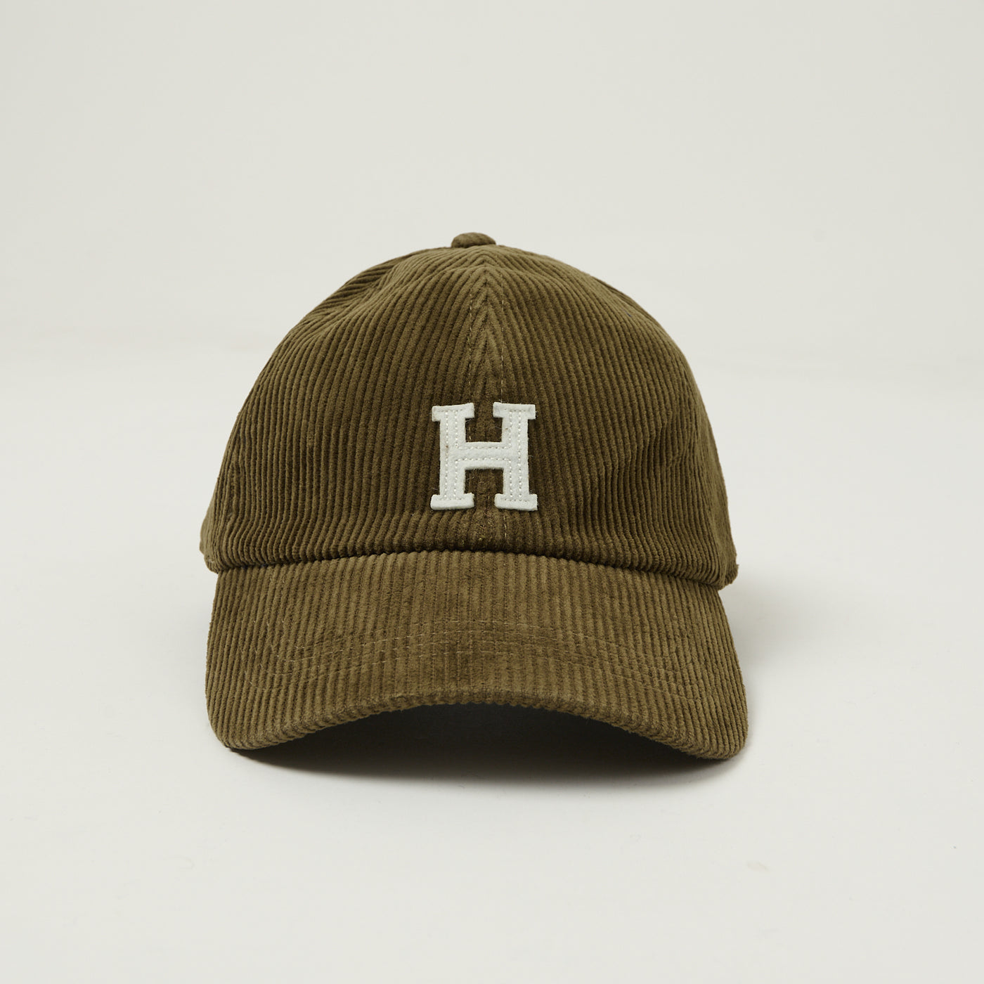 Hartford 'H' Corduroy Baseball Cap - Bronze