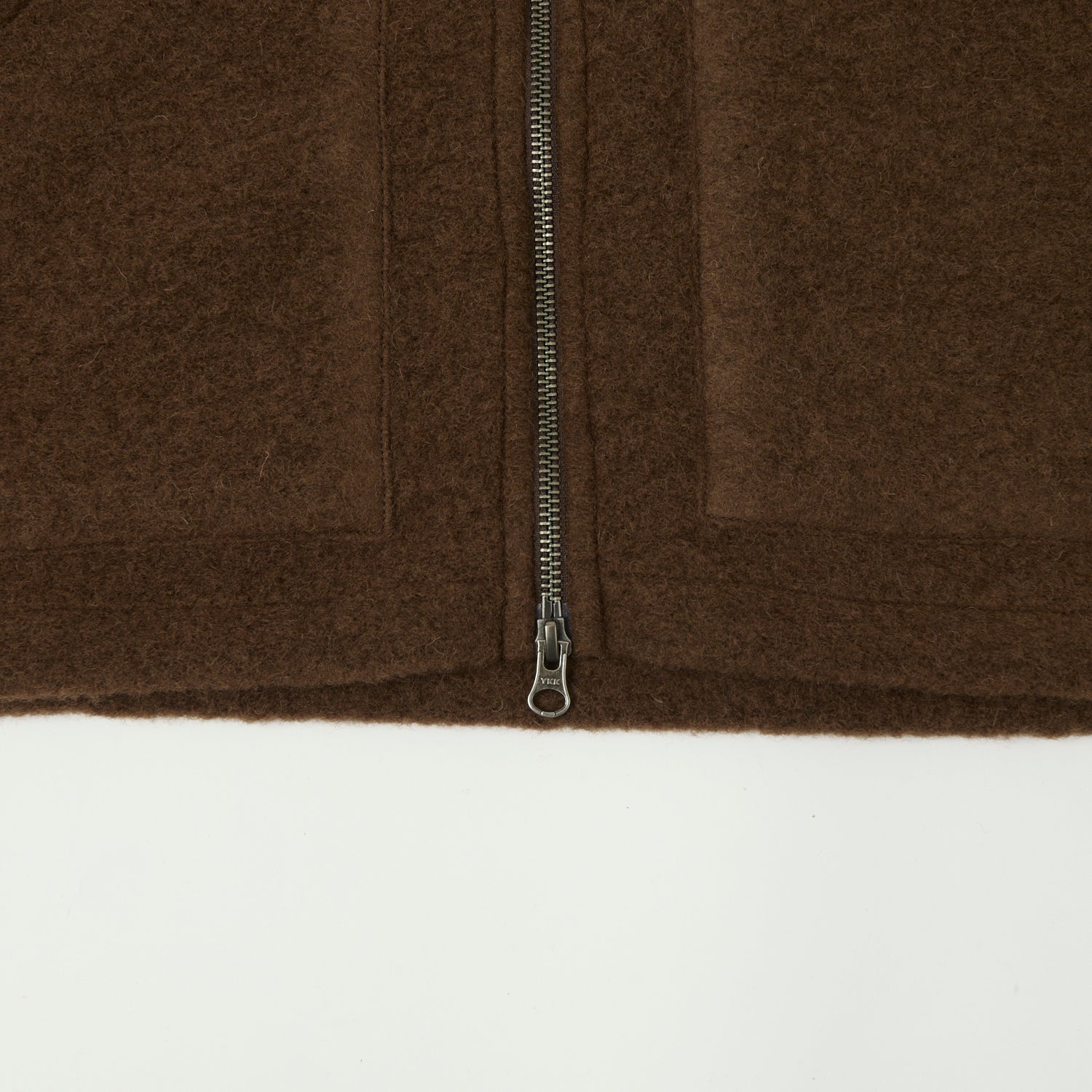 Hartford Knitted Wool Vest - Hazelnut