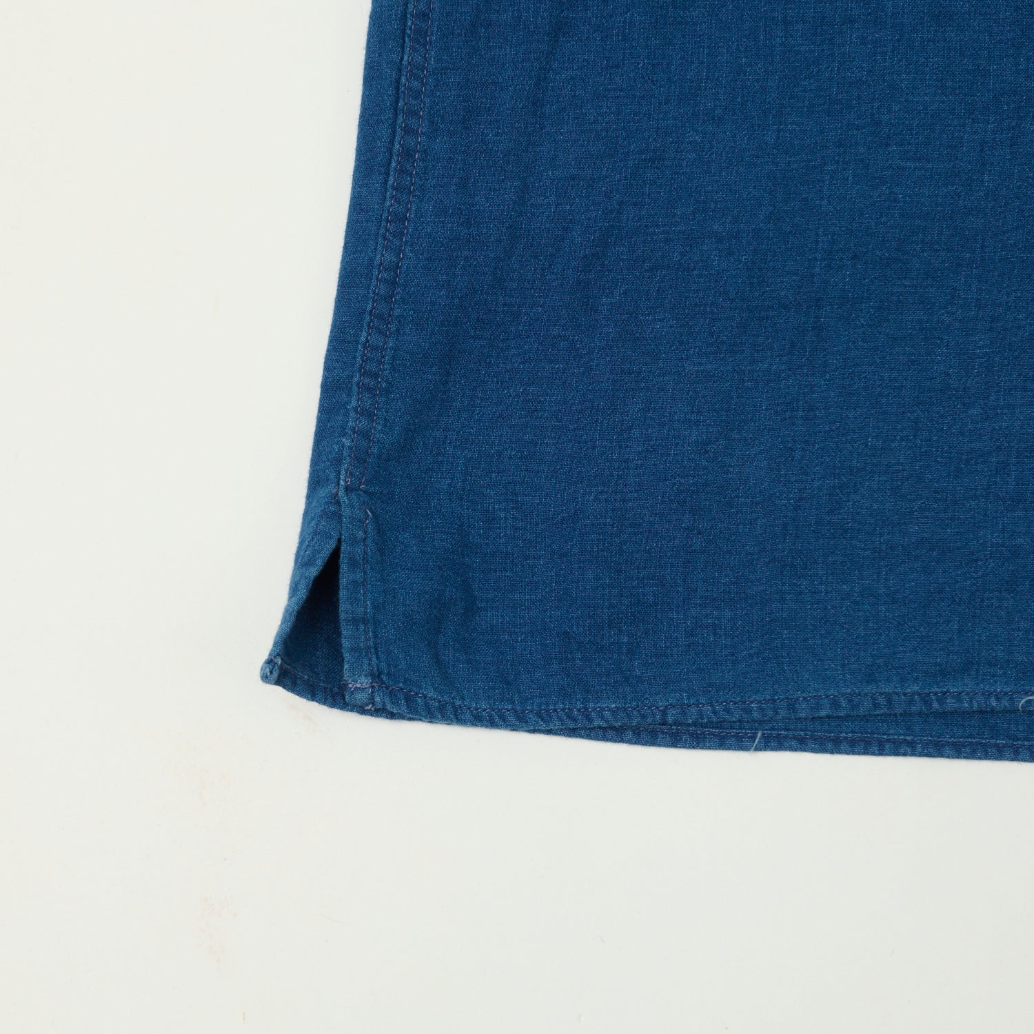 Hartford 'Palm' Camp Collar Shirt - Indigo