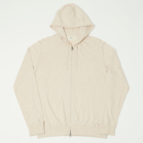 Hartford Lightweight Knitted Hoodie - Sand