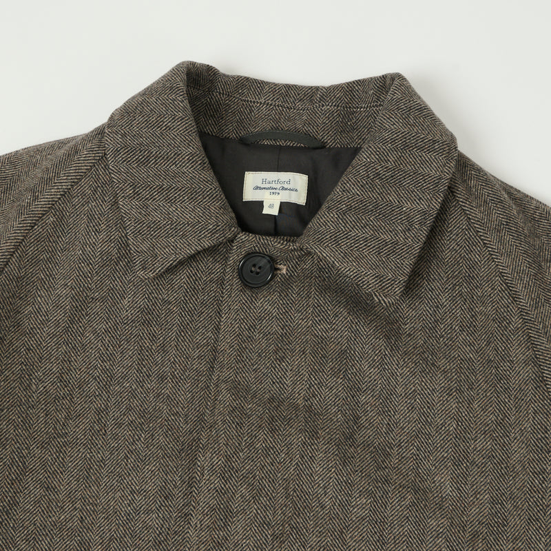 Hartford 'Calvin' Coat - Brown