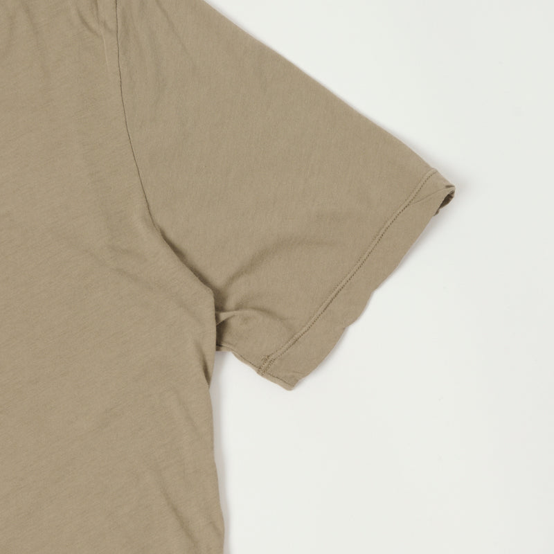 Hartford Light Cotton Jersey T-Shirt - Sand