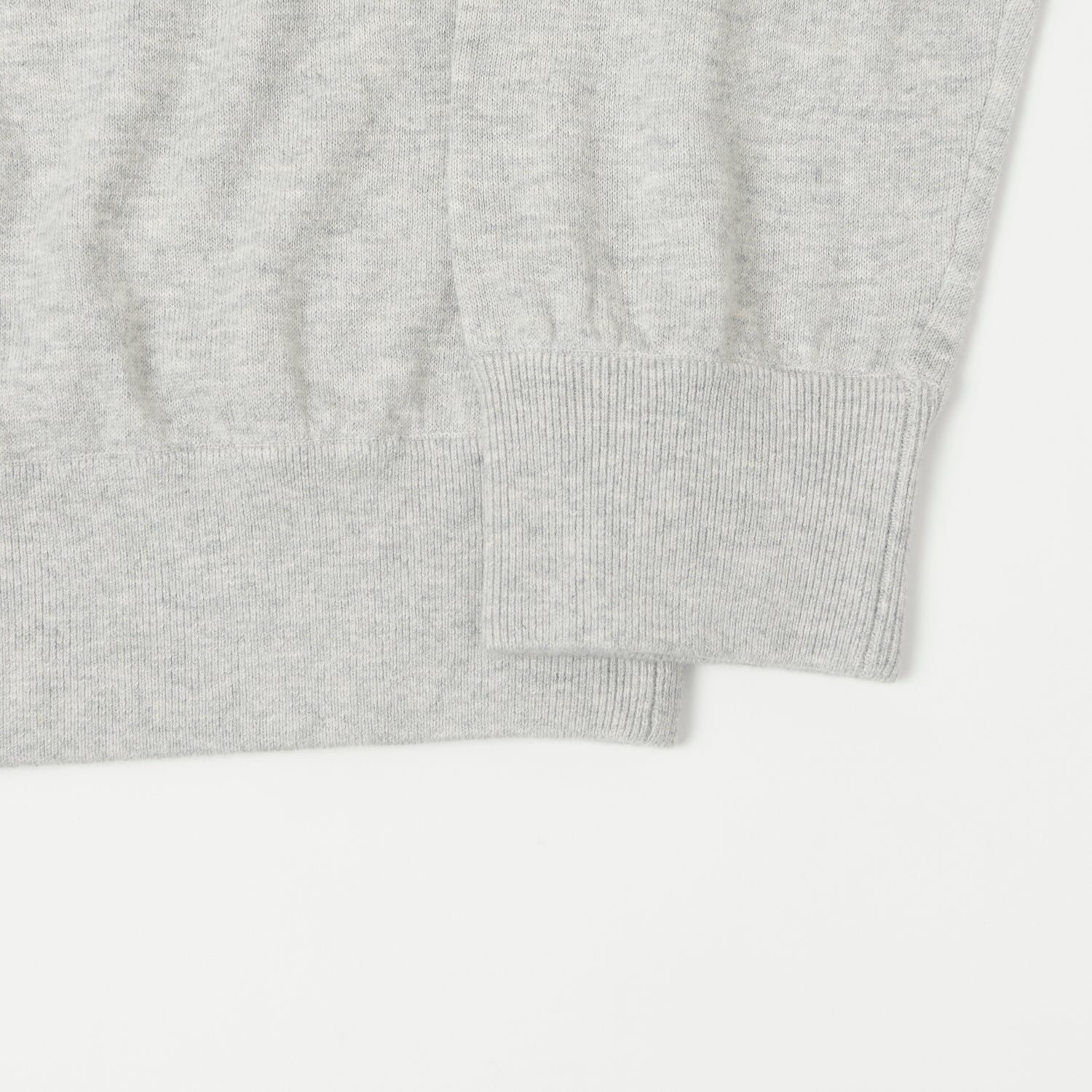 Hartford Lightweight Knitted Hoodie - Grey