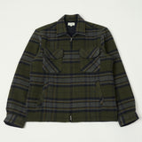 Hartford 'Dusty' Woven Jacket - Forest Green