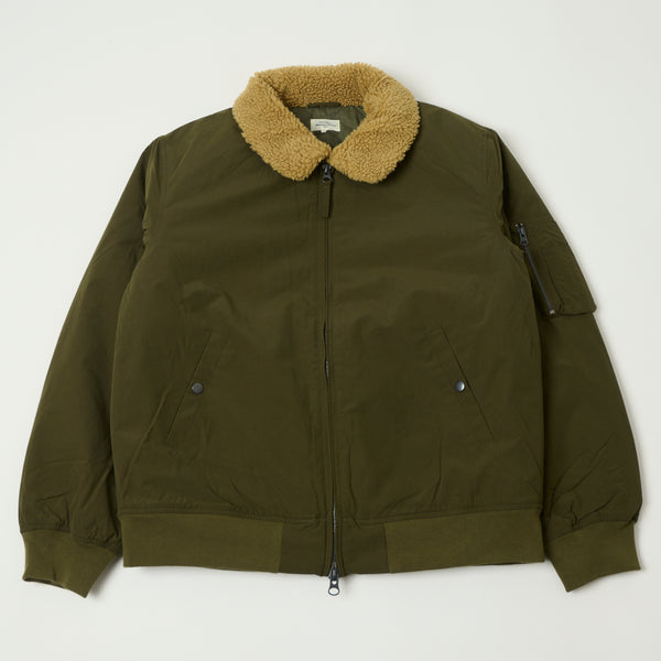 Hartford 'Doe' Woven Jacket - Dark Olive