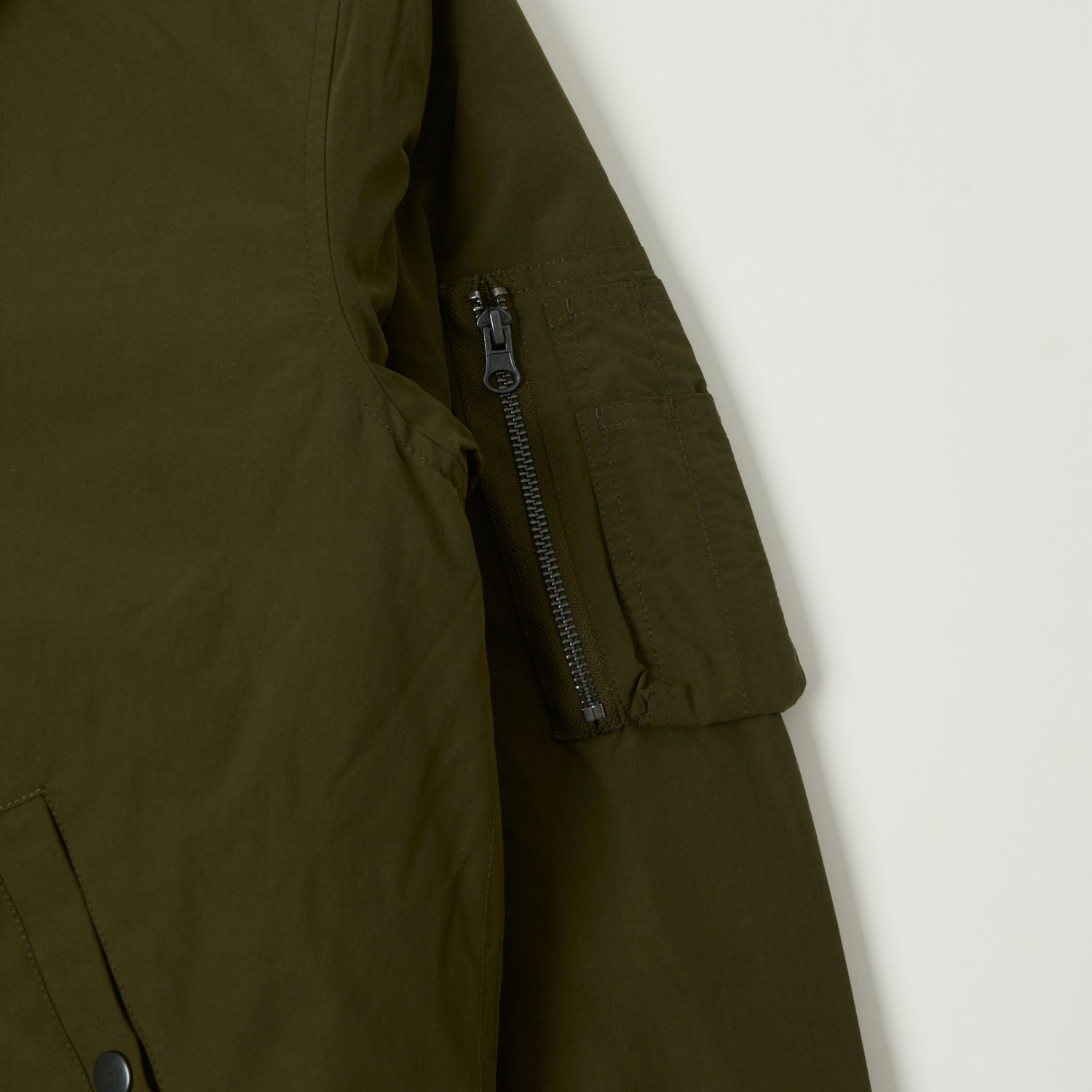 Hartford 'Doe' Flight Jacket - Dark Olive
