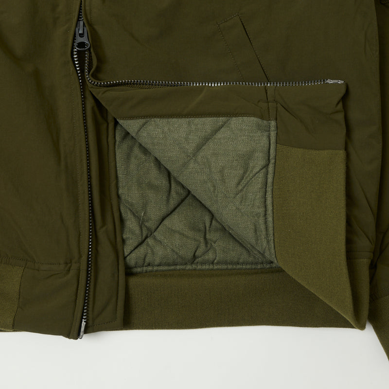 Hartford 'Doe' Woven Jacket - Dark Olive