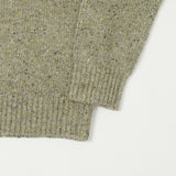 Hartford Donegal Roll Neck Jumper - Lichen