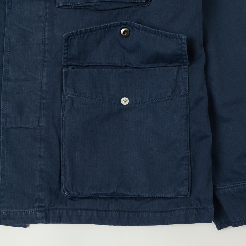 Hartford 'Jared' Woven Jacket - Navy