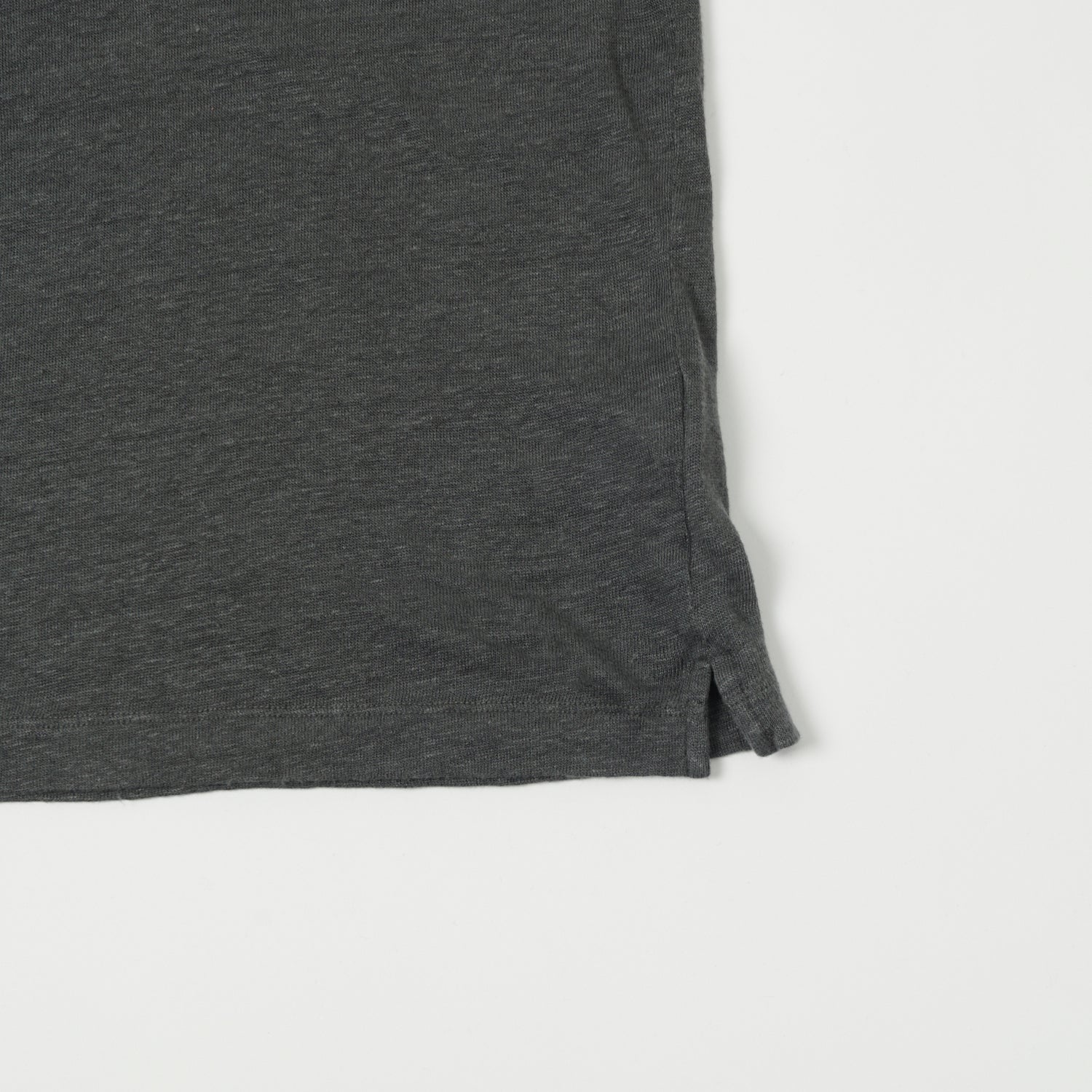 Hartford Linen Polo Shirt - Thunder