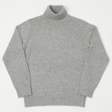 Hartford Donegal Roll Neck Jumper - Flannel