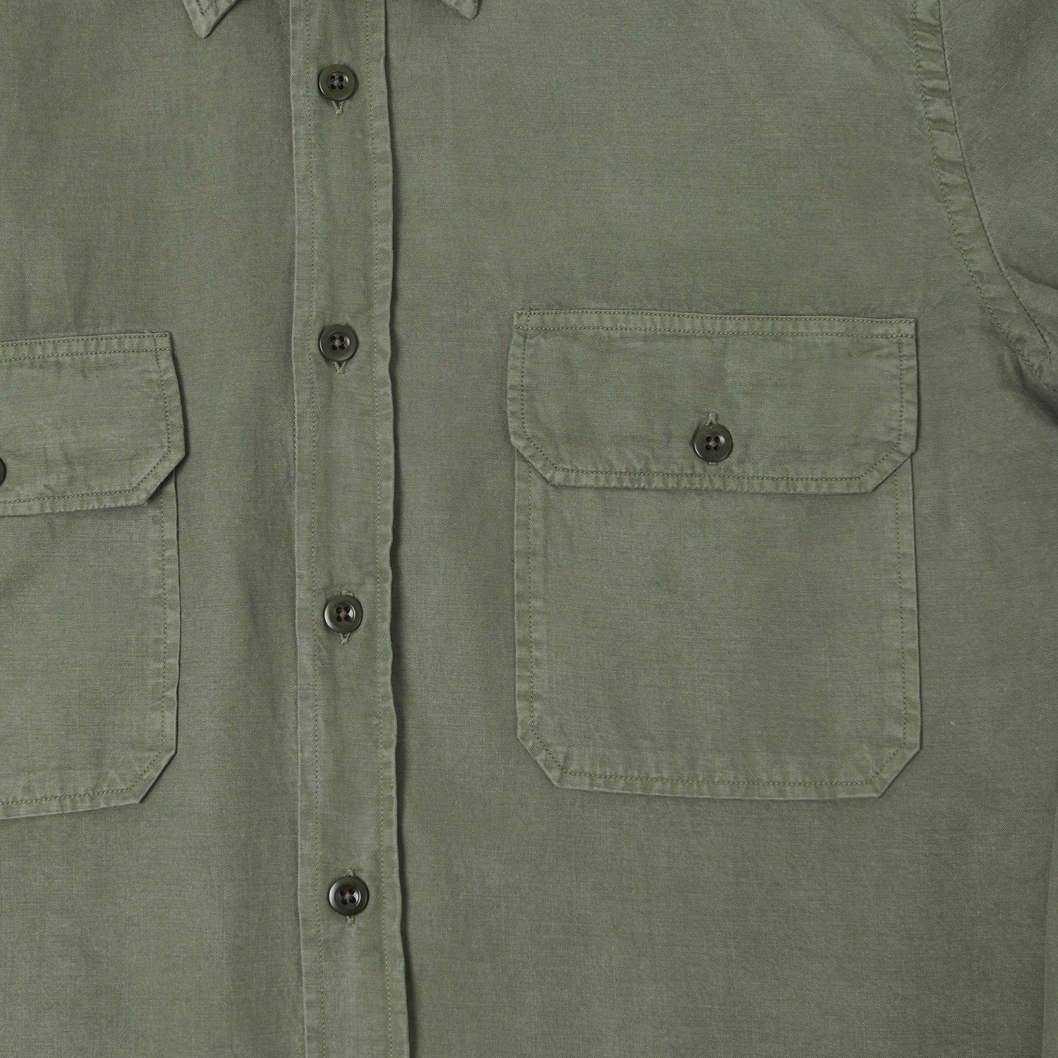 Hartford 'Play Pat' Shirt - Military