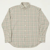 Hartford 'Paul' Check Flannel Shirt - Green/Multi