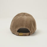Hartford 'H' Corduroy Baseball Cap - Khaki