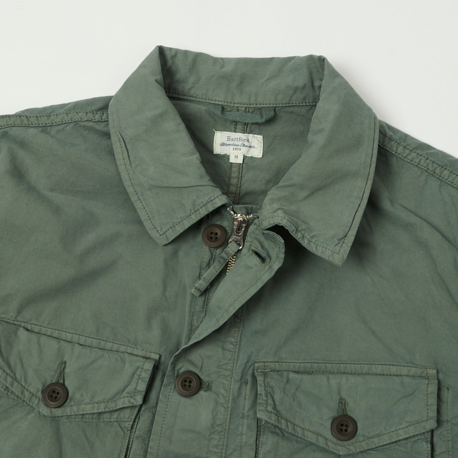 Hartford 'Jonah' Military Worker Jacket - Army