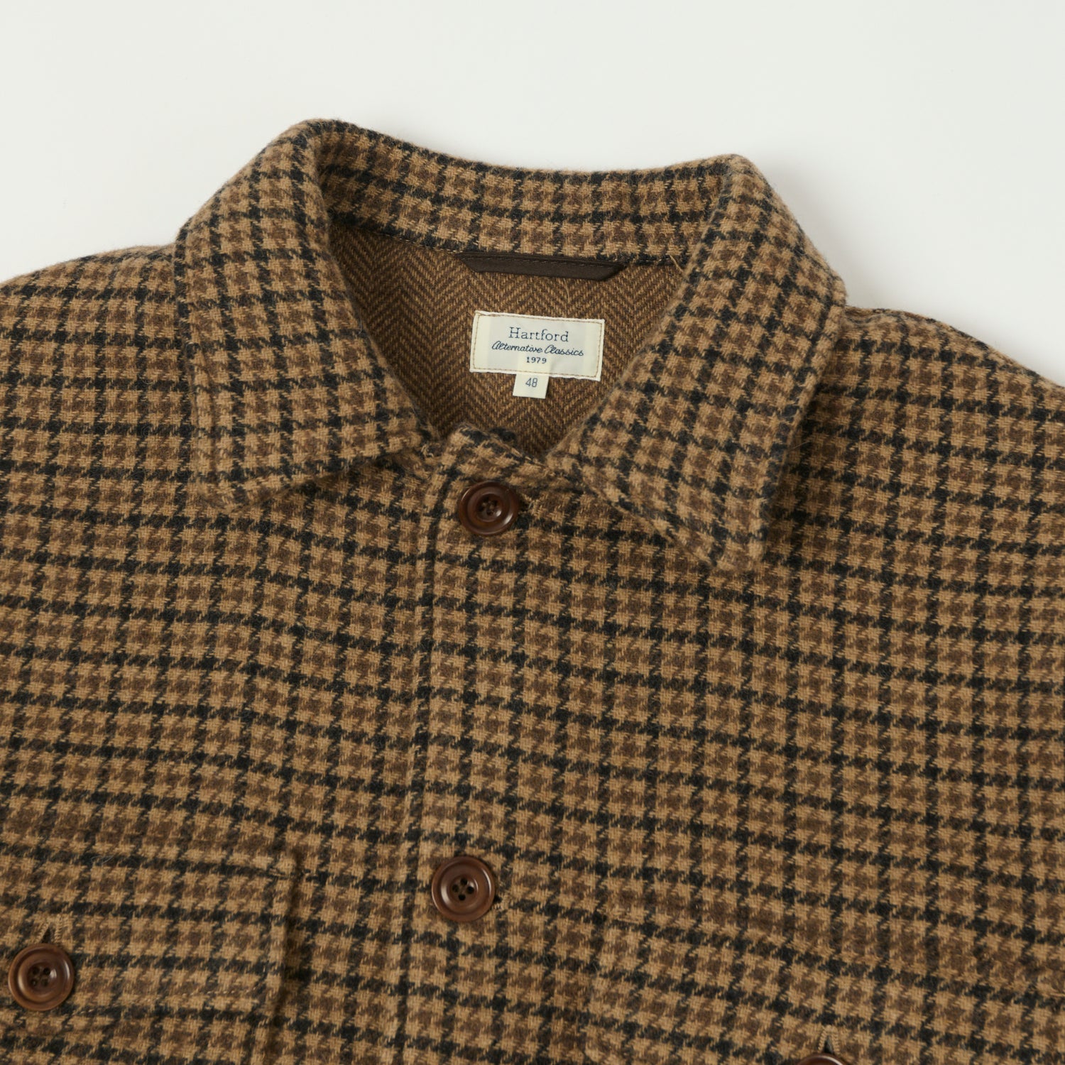 Hartford 'Day' Wool Jacket - Camel