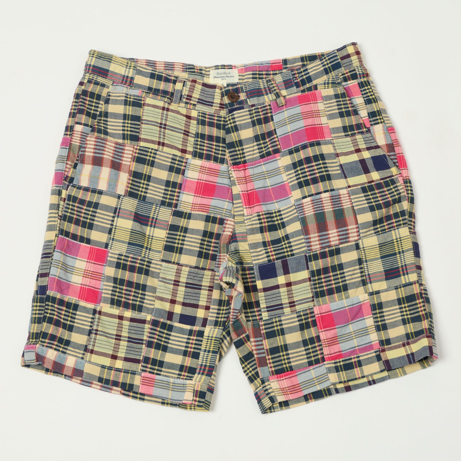 Hartford 'Byron' Patchwork Shorts - Multi