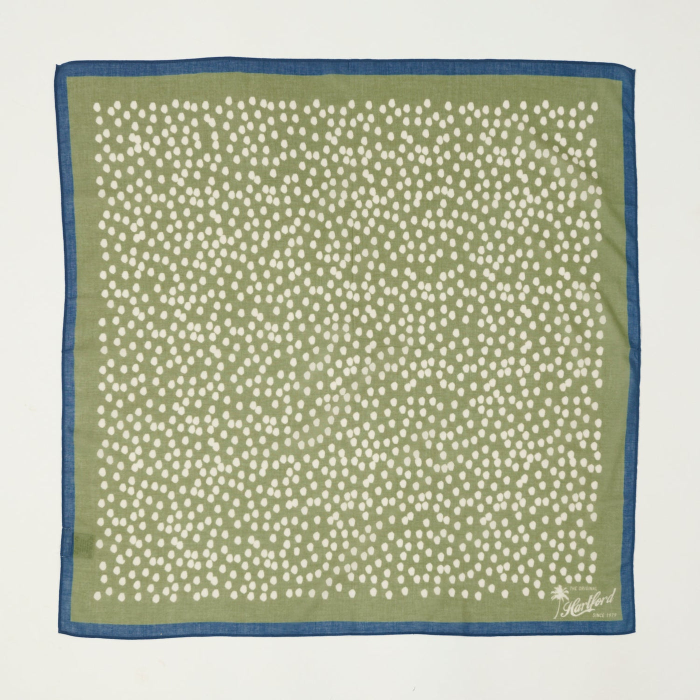 Hartford Dots Bandana  - Olive